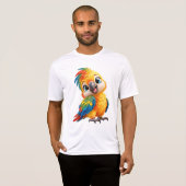 赤ちゃんオウム Tシャツ (正面フル)