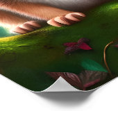 赤ちゃんオオカミのポスター ポスター (角)