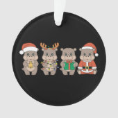 赤ちゃんカバームーデン クリスマス オーナメント (正面)