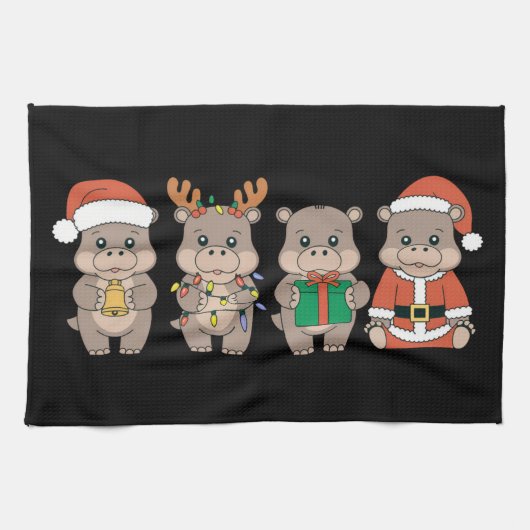 赤ちゃんカバームーデン クリスマス キッチンタオル (横)
