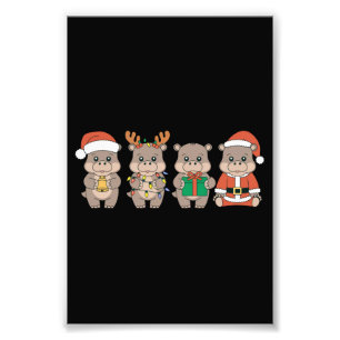 赤ちゃんカバームーデン クリスマス フォトプリント