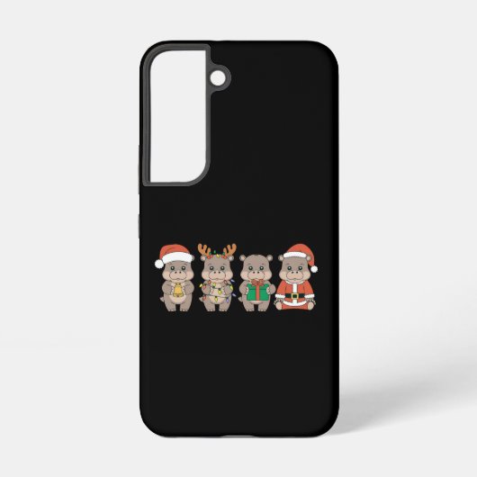 赤ちゃんカバームーデン クリスマス SAMSUNG GALAXYケース (裏面)