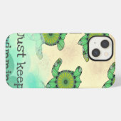 赤ちゃんカメ iPhoneケース (裏面横)
