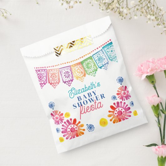 赤ちゃんカラフルシャワーメキシコフェスタ赤ちゃんシャワー フェイバーバッグ (封をした状態)