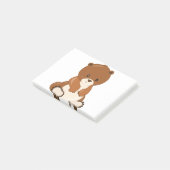 赤ちゃんクマ ポストイット (アングル)