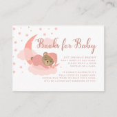 赤ちゃんクマ 月を超えて 本 エンクロージャーカード (正面)