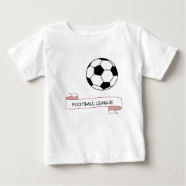 赤ちゃんサッカーリーグ用ベーシックTシャツ ベビーTシャツ