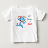 赤ちゃんサメ ベビーTシャツ (正面)