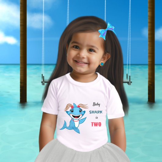 赤ちゃんサメ ベビーTシャツ