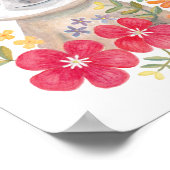 赤ちゃんサルのポスター かわいい赤ちゃんサルの保育園アート ポスター (角)