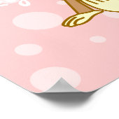 赤ちゃんサル かわいいポスター/プリント ぬいぐらむ 壁アート ポスター (角)