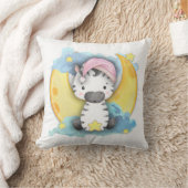 赤ちゃんシマウマの眠り時間 クッション (ブランケット)
