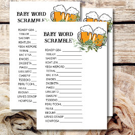 赤ちゃんシャワスクランブルベビーは醸造テーマ