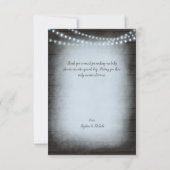 赤ちゃんシャワーありがとうベビーはブルーイング青 サンキューカード (裏面)