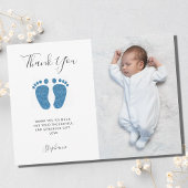 赤ちゃんシャワーありがとう写真 サンキューカード