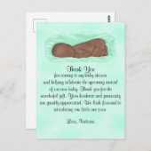 赤ちゃんシャワーありがとう男女兼用民族 ポストカード (正面/裏面)