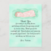 赤ちゃんシャワーありがとう男女兼用民族 ポストカード (正面)