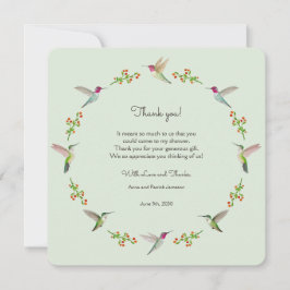 赤ちゃんシャワーありがとう