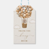 赤ちゃんシャワーありがとう ギフトタグ (正面)