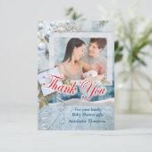 赤ちゃんシャワーありがとう サンキューカード (スタンド正面)