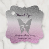 赤ちゃんシャワーありがとう フェイバータグ (正面)