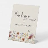 赤ちゃんシャワーありがとう 台座サイン (正面)