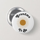 赤ちゃんシャワーおばあちゃんこ来この息子 缶バッジ (正面&裏面)