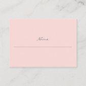 赤ちゃんシャワーおむつラッフル | トレンディーサンゴ幾何 エンクロージャーカード (裏面)