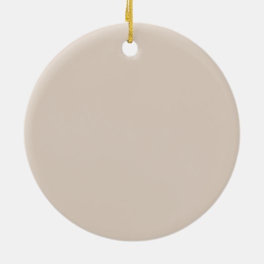 赤ちゃんシャワーおもしろいの途中でかわいいベベ セラミックオーナメント (裏面)