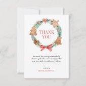 赤ちゃんシャワーお礼 サンキューカード (正面)