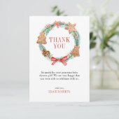 赤ちゃんシャワーお礼 サンキューカード (スタンド正面)