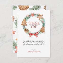 赤ちゃんシャワーお礼 サンキューカード