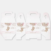 赤ちゃんシャワーお願いボックスを待つことができる フェイバーボックス (見開き)