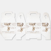 赤ちゃんシャワーお願いボックスを待つことができる フェイバーボックス (見開き)