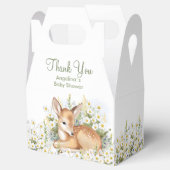 赤ちゃんシャワーお願いボックス。 フェイバーボックス (オープン)