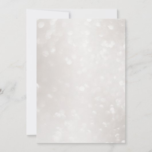 赤ちゃんシャワーかわいい眠るベビー子羊の動物 招待状 (裏面)