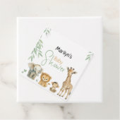 赤ちゃんシャワーかわいい赤ちゃん動物 フェイバータグ (インサイチュ)