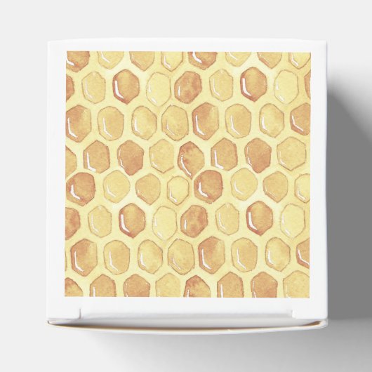 赤ちゃんシャワーが可能な甘いひまわり花 フェイバーボックス (上部)