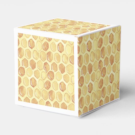 赤ちゃんシャワーが可能な甘いひまわり花 フェイバーボックス (裏面サイド)