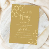 赤ちゃんシャワーが少しミニマルあります 招待状