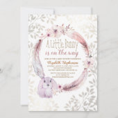 赤ちゃんシャワーが少し飲み込み中 招待状 (正面)