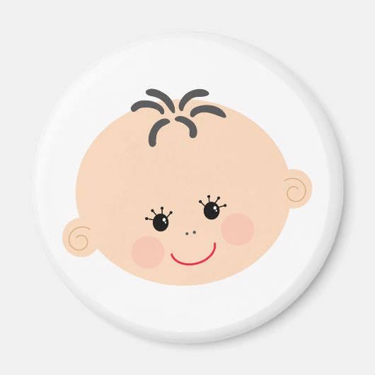 赤ちゃんシャワーだ! マグネット (正面)