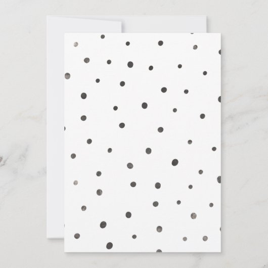 赤ちゃんシャワーでおもしろいをキャンプする 招待状 (裏面)