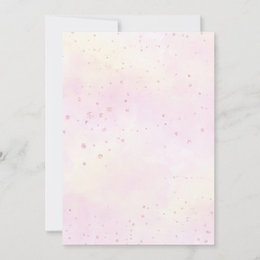 赤ちゃんシャワーでかわいいドライブ 招待状 (裏面)