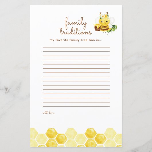 赤ちゃんシャワーどう?予測カード (裏面)