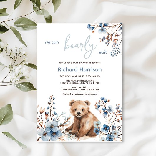 赤ちゃんシャワーのご招待を心よりお待ちしております 招待状