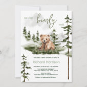 赤ちゃんシャワーのご招待を心よりお待ちしております 招待状 (正面)