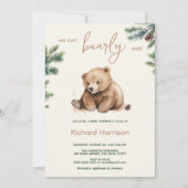 赤ちゃんシャワーのご招待を心よりお待ちしております 招待状 (正面)