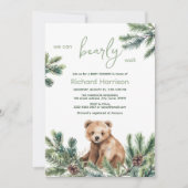 赤ちゃんシャワーのご招待を心よりお待ちしております 招待状 (正面)