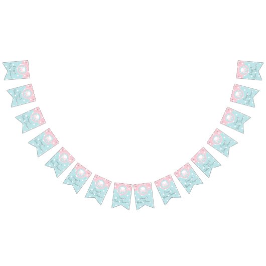 赤ちゃんシャワーのぞきーっとブー、アゲハチョウバンティングバナー バンティングフラッグ (全)